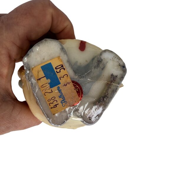 Vintage Beacon Hill Santa Mouse Christmas Candles in Original Wax Wrap Pair - Picture 5 of 13